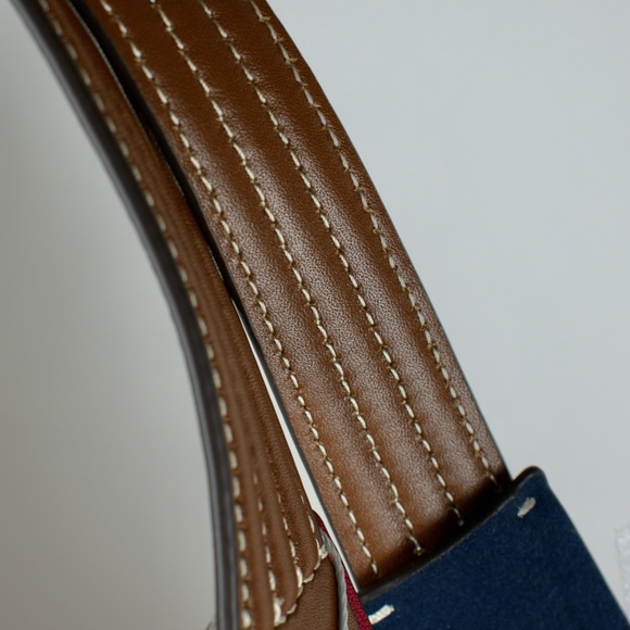 Tory Burch Rory Printed Tote In Multi Happy Times - Picture 11 of 16